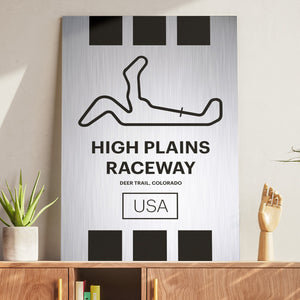 High Plains Raceway - Pista Series - Raw Metal