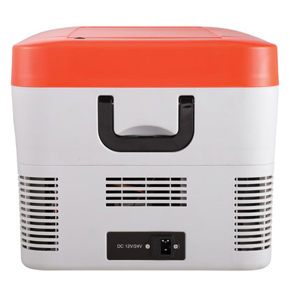 BODEGAcooler 27qt/25L K25 12V Portable Car Fridge Freezer - Orange - K25-OG