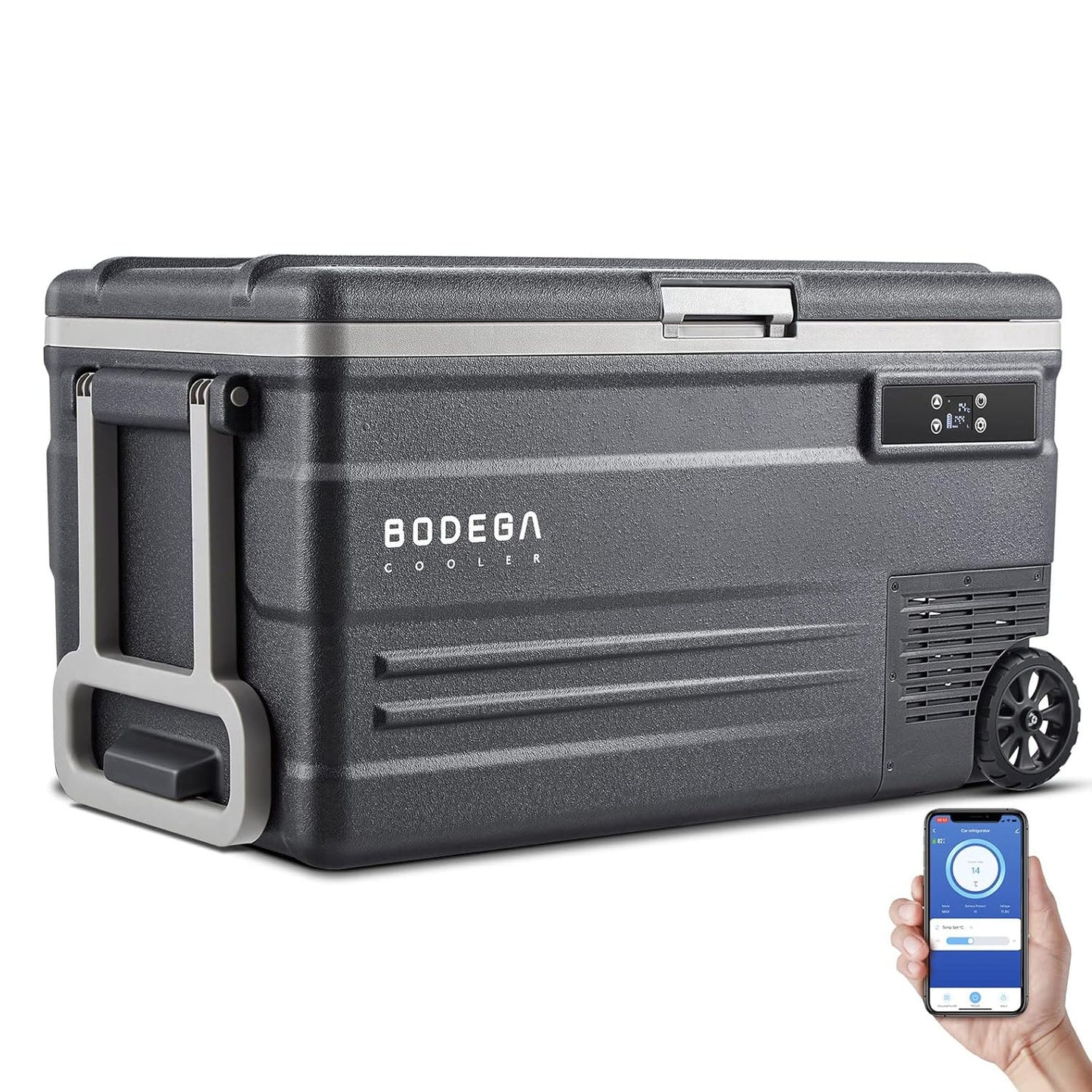 BODEGAcooler Single Zone Portable Freezer on Wheels 78qt
