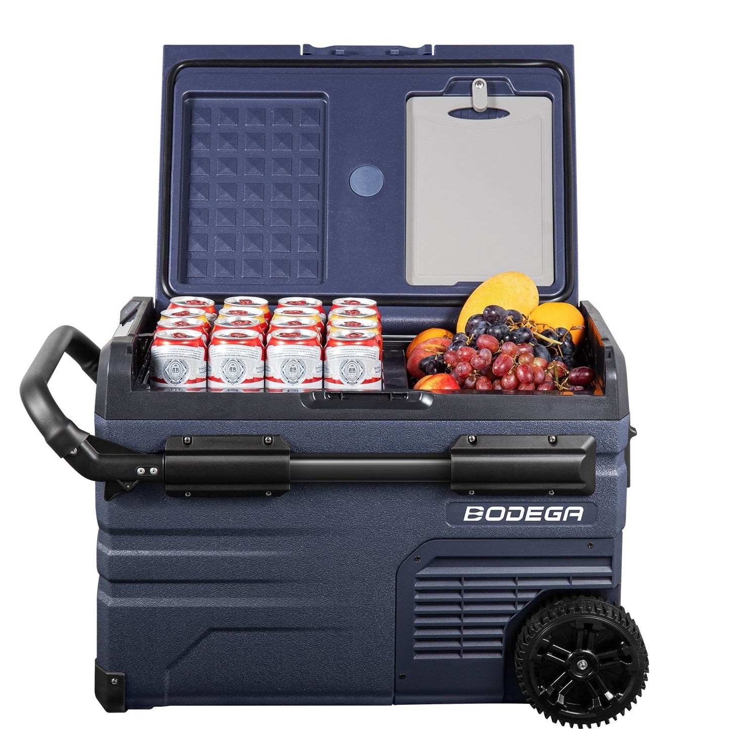 BODEGAcooler Portable Refrigerator 37qt/35L Dual Zone on Wheels  - TWW35
