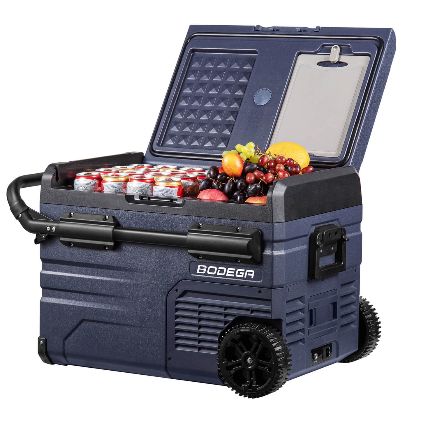 BODEGAcooler Portable Refrigerator 37qt/35L Dual Zone on Wheels  - TWW35