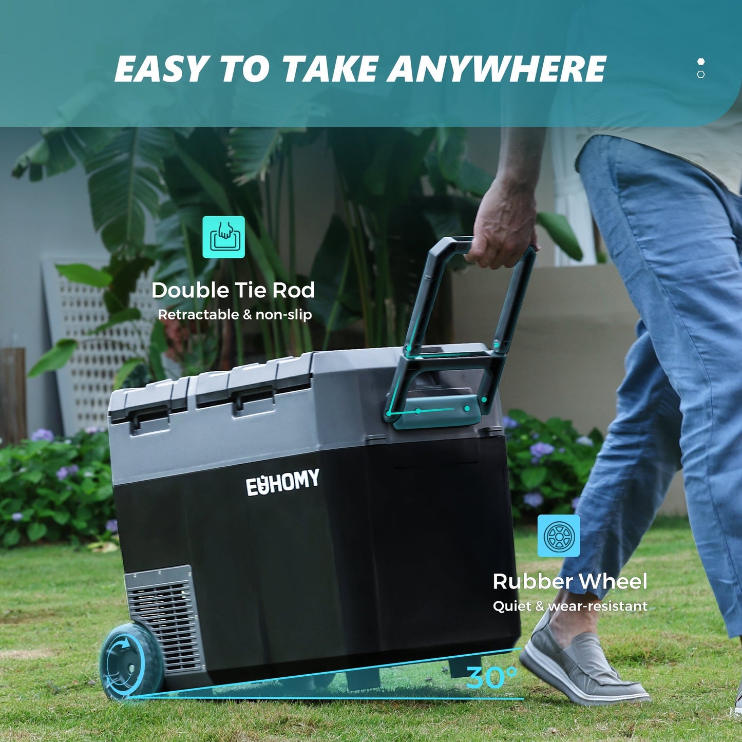 Euhomy 12 Volt Car Refrigerator with Ice Maker