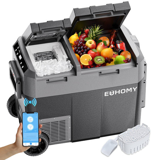 Euhomy 12 Volt Car Refrigerator with Ice Maker