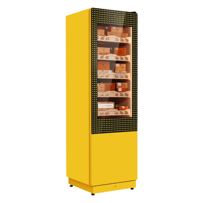 Raching Oak Yellow Cigar Electric Humidor Humidor - COH300A