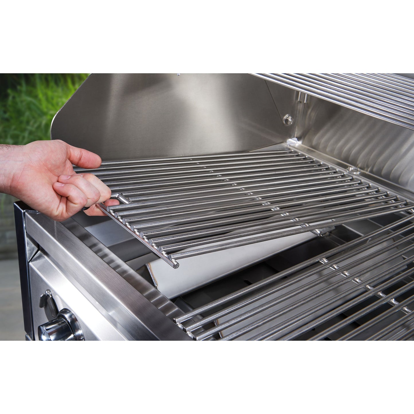 Crown Verity 72" Mobile BBQ Grill with Dome and Pro Griddle Package - Natural Gas -  CV-MCB-72RGP-NG