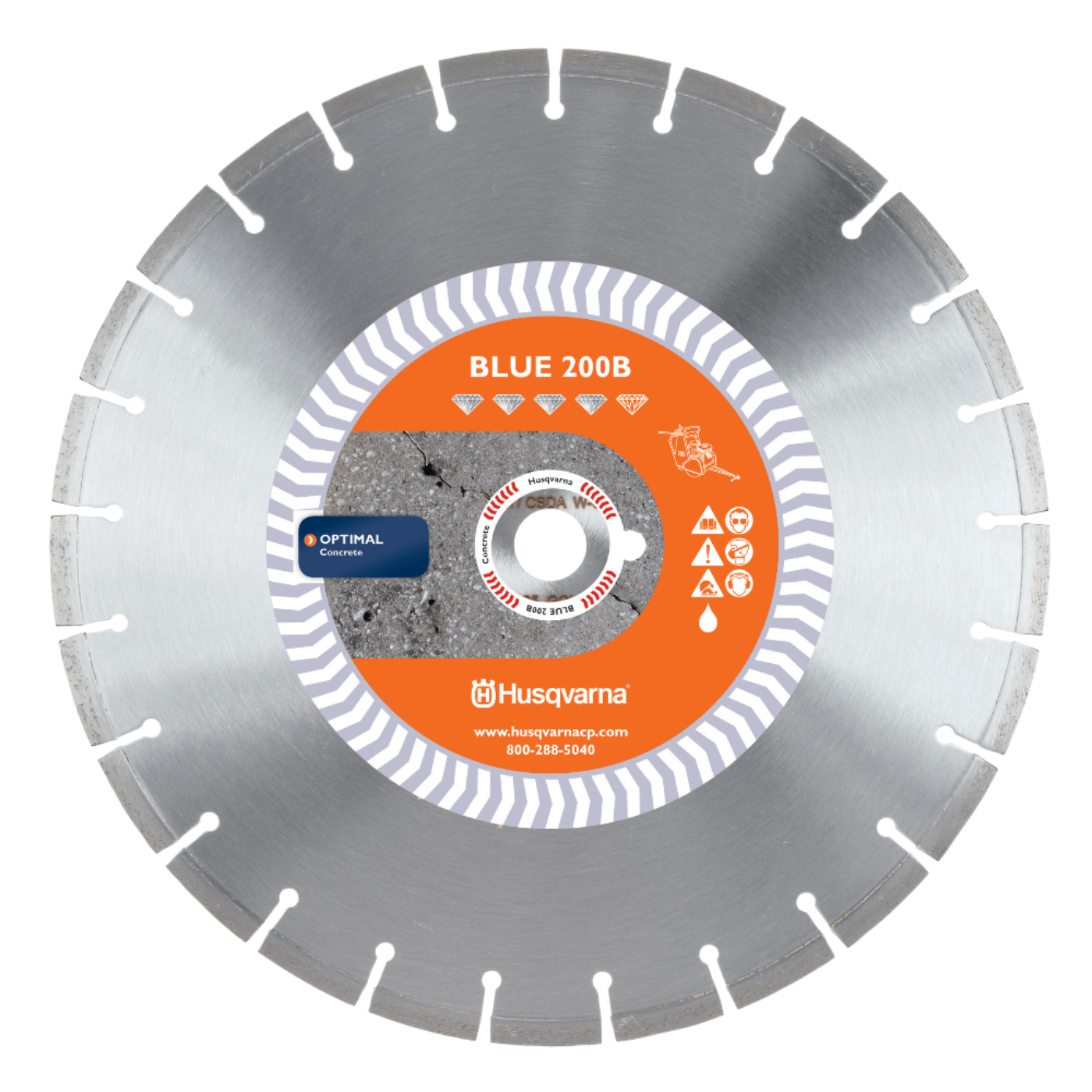 Husqvarna Banner Line Blue 200B Diamond Blades - 542751031