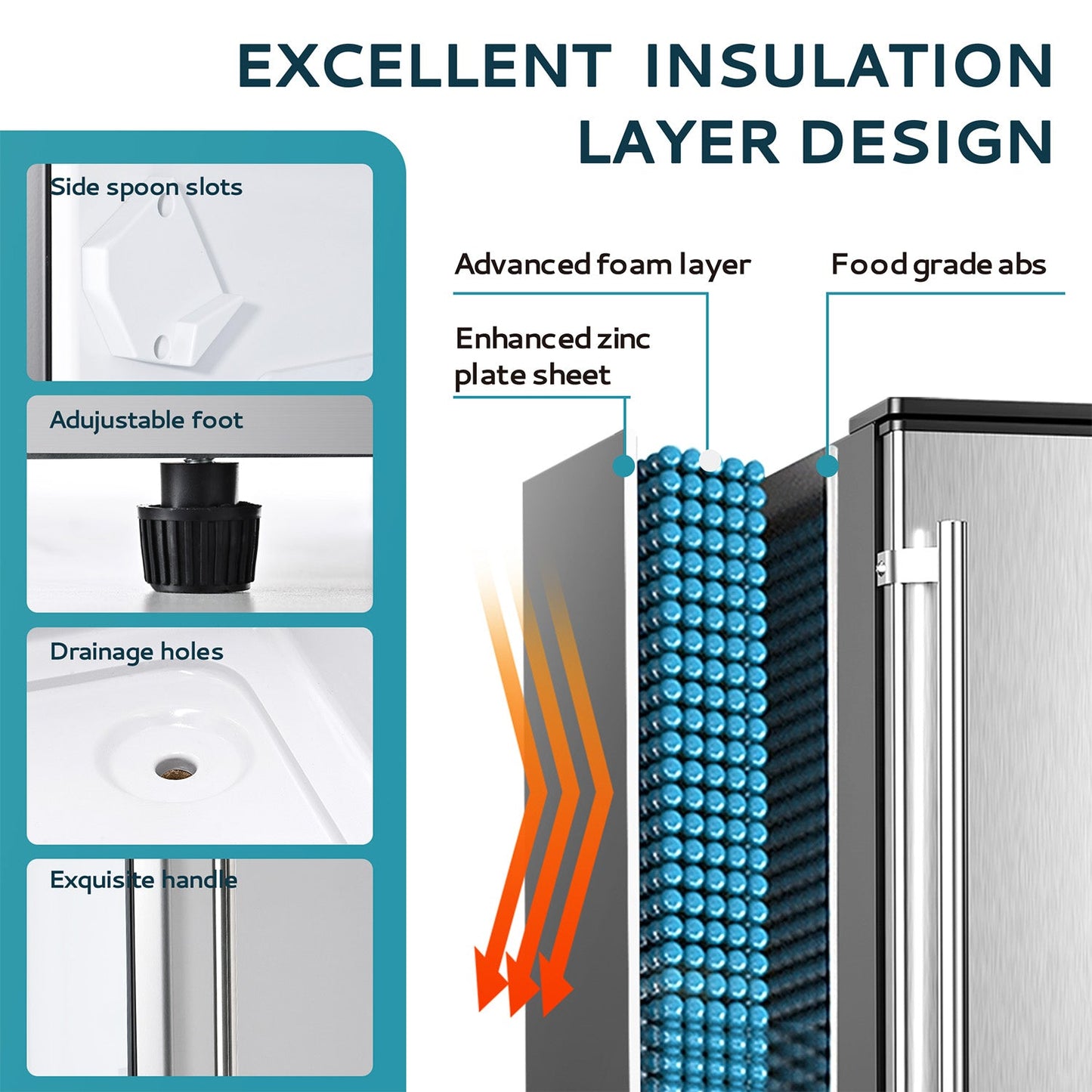 Euhomy Lucid S2 Cube Commercial Ice Maker