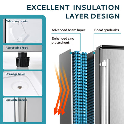 Euhomy Lucid S2 Cube Commercial Ice Maker