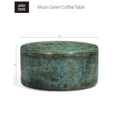 Union Home Moon Green Coffee Table LVR00426