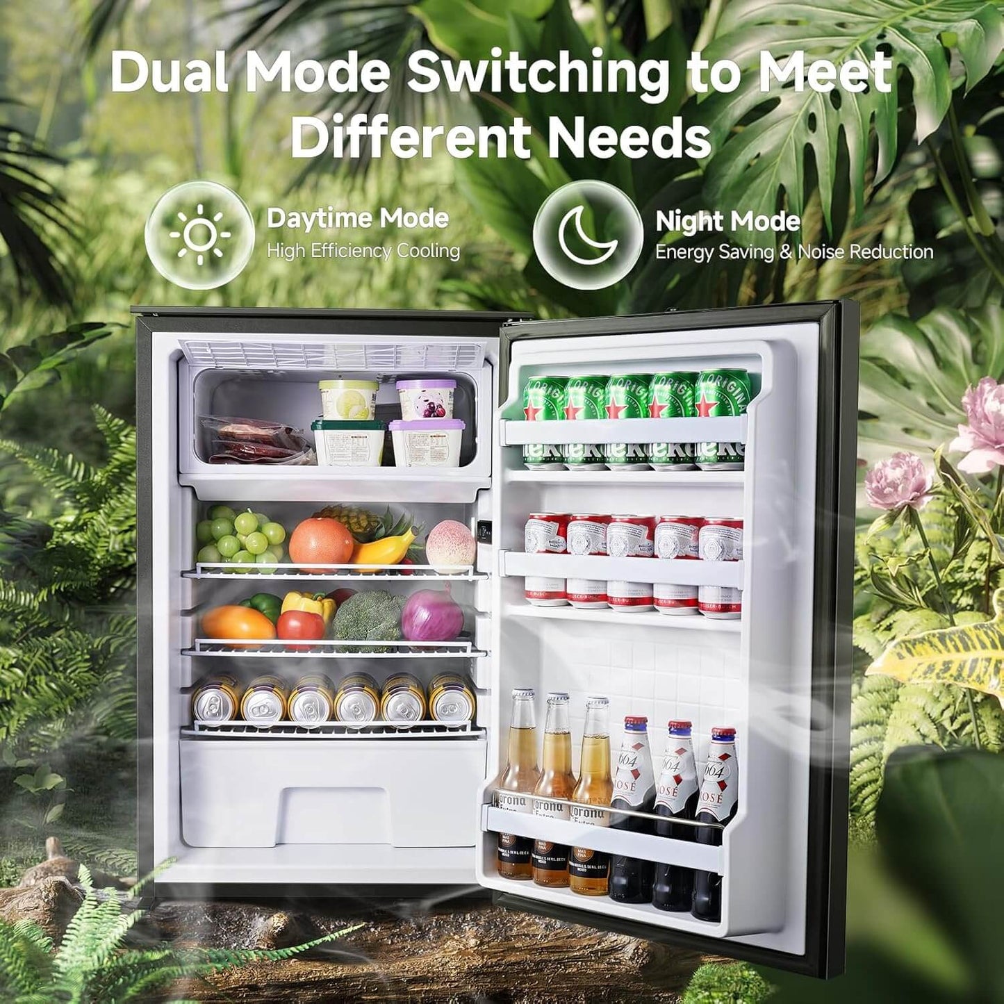 BODEGACOOLER 2025 RV Refrigerator Freezer 5°F-32℉ 110L