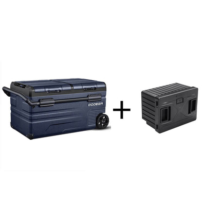 BODEGAcooler Portable Freezer 80Qt/75L Dual Door TWW75