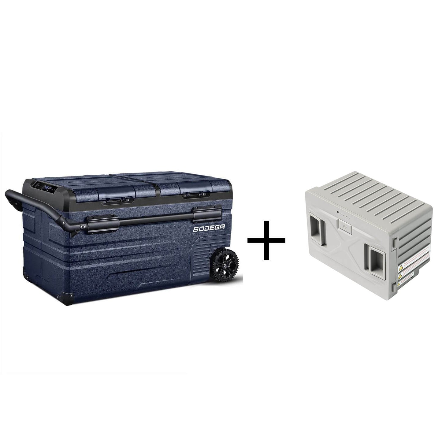 BODEGAcooler Portable Freezer 80Qt/75L Dual Door TWW75