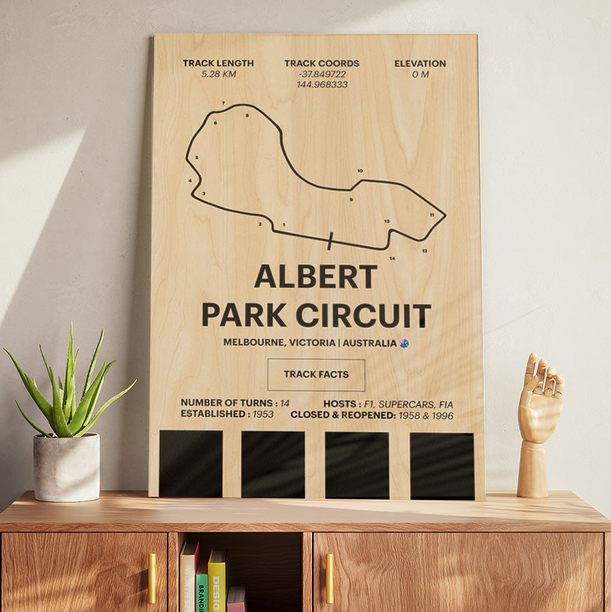 Albert Park Circuit - Corsa Series - Wood