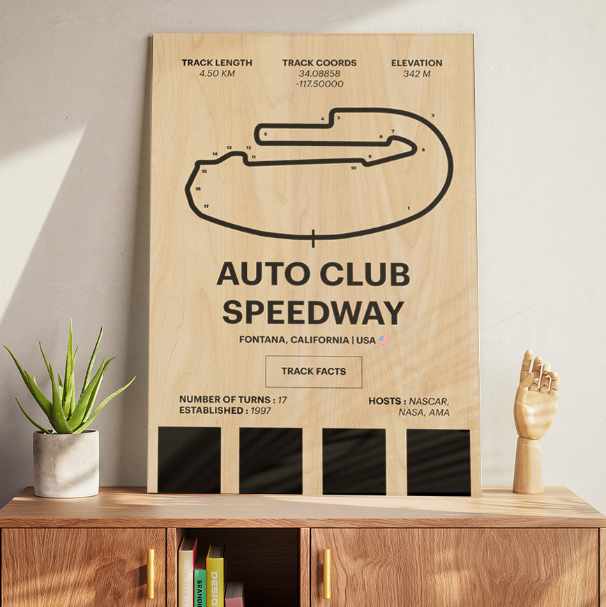 Auto Club Speedway - Corsa Series - Wood