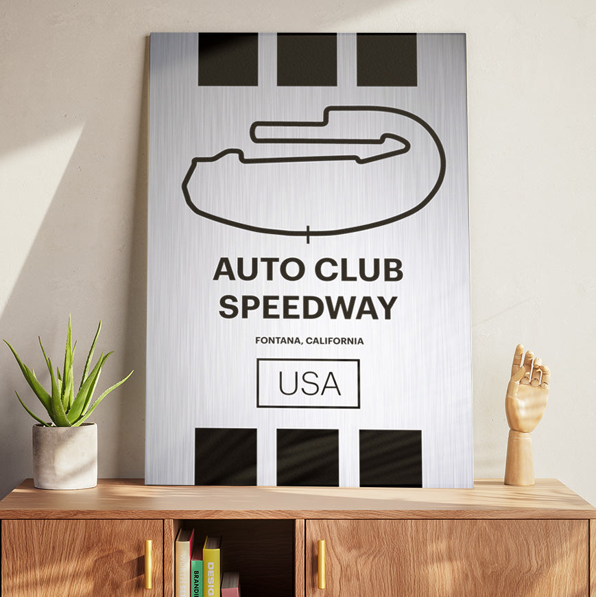 Auto Club Speedway - Pista Series - Raw Metal