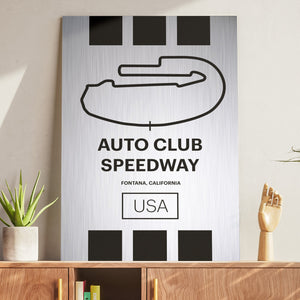 Auto Club Speedway - Pista Series - Raw Metal