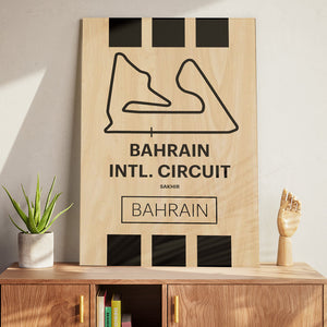 Bahrain International Circuit - Pista Series - Wood