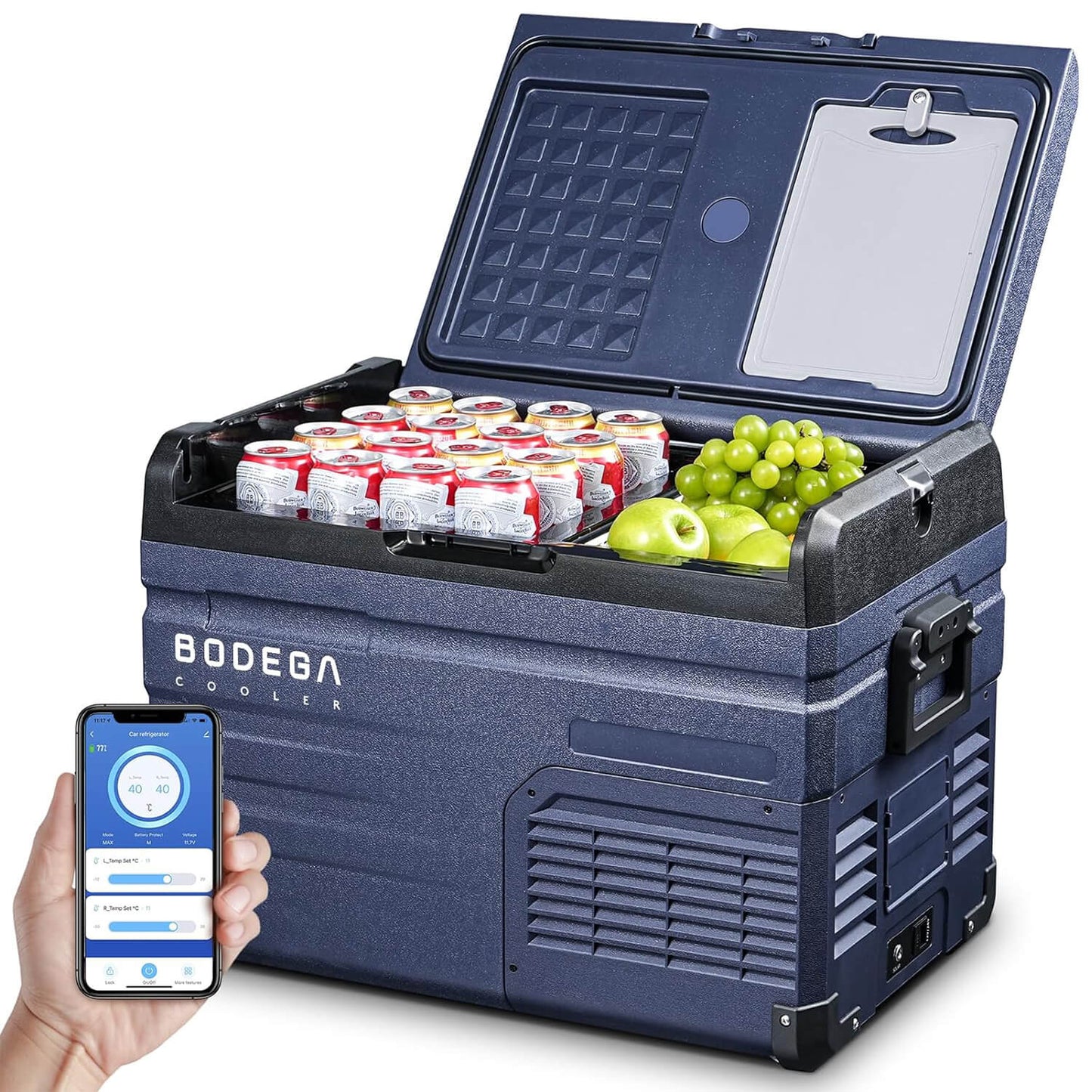 Bodegacooler Electric Cooler 76/95qt Dual Zone