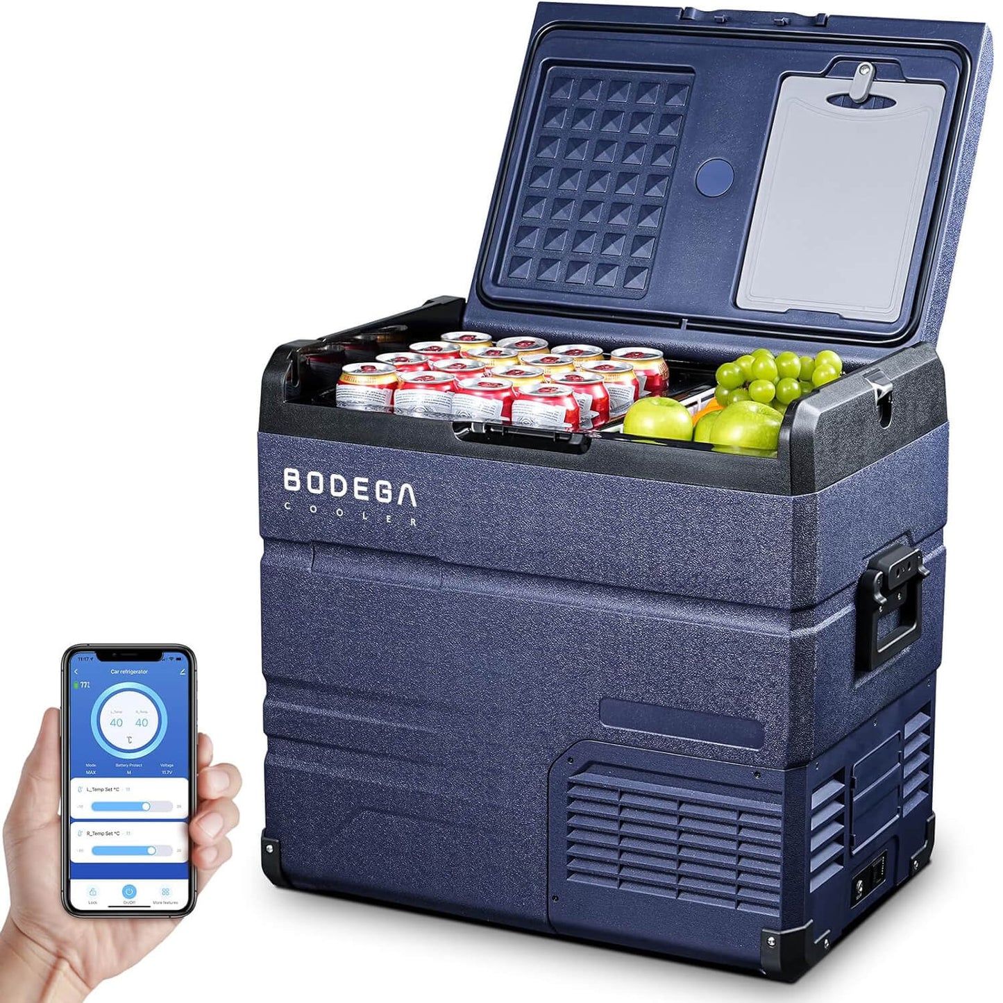 Bodegacooler Electric Cooler 76/95qt Dual Zone
