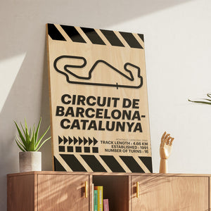 Circuit de Barcelona-Catalunya - Campione Series - Wood