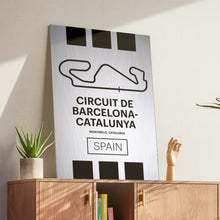 Load image into Gallery viewer, Circuit de Barcelona-Catalunya - Pista Series - Raw Metal
