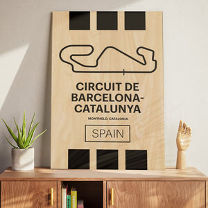 Circuit de Barcelona-Catalunya - Pista Series - Wood