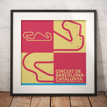 Load image into Gallery viewer, Circuit de Barcelona-Catalunya  - Garagista Series
