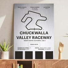 Load image into Gallery viewer, Chuckwalla Valley Raceway - Corsa Series - Raw Metal
