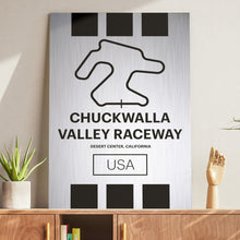 Load image into Gallery viewer, Chuckwalla Valley Raceway - Pista Series - Raw Metal
