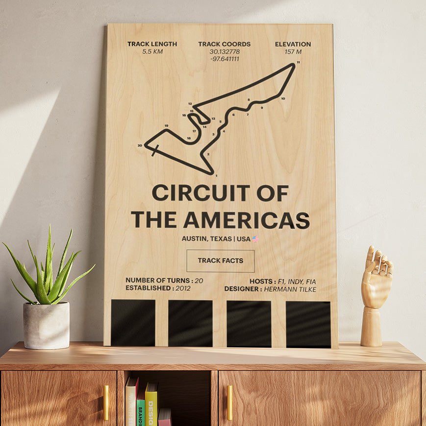 Circuit of the Americas - Corsa Series - Wood