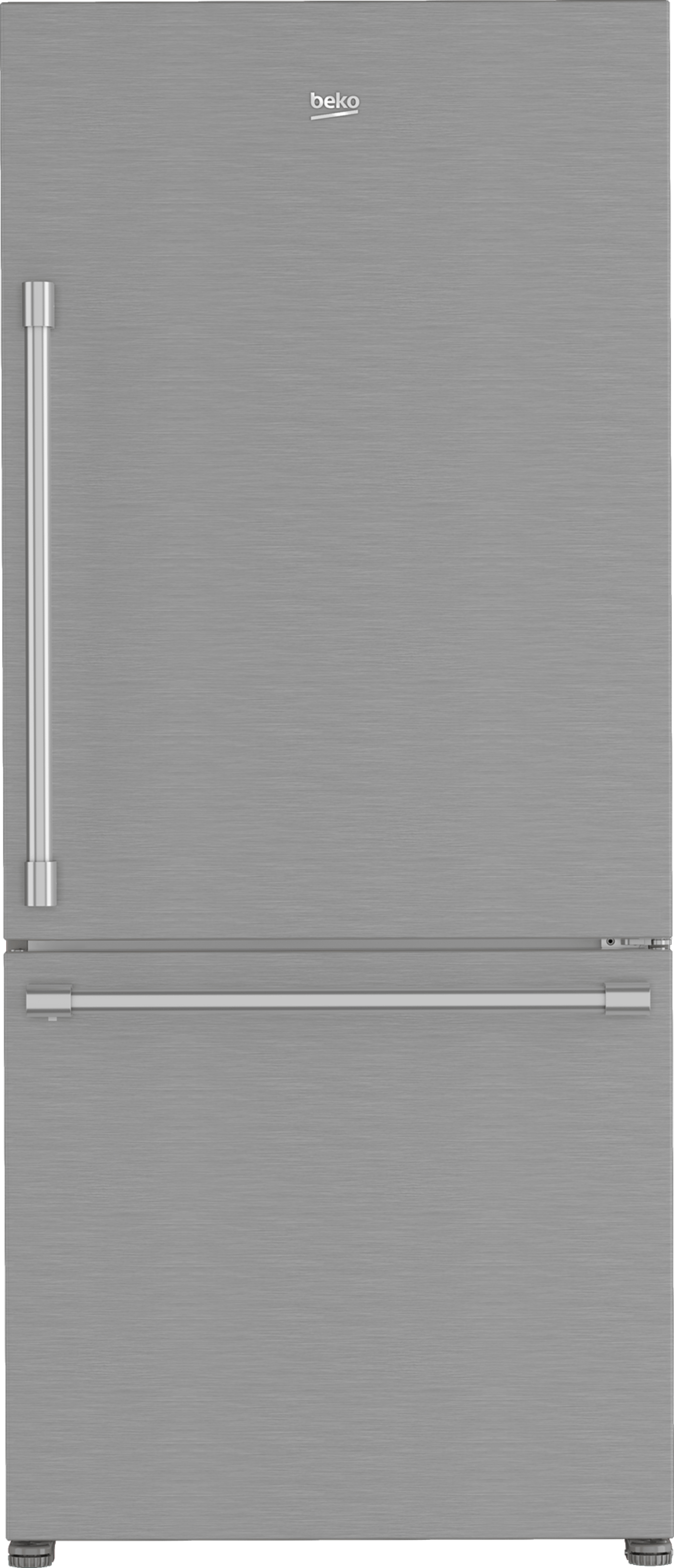 BEKO 30" Bottom Freezer Refrigerator with HarvestFresh in Stainless Steel - BFBD30216SS