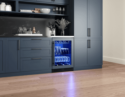 ZEPHYR Presrv Bev Cooler, 24in UC, Panel Ready+Gls, 1Z Custom Panel Ready - PRB24C01CPG