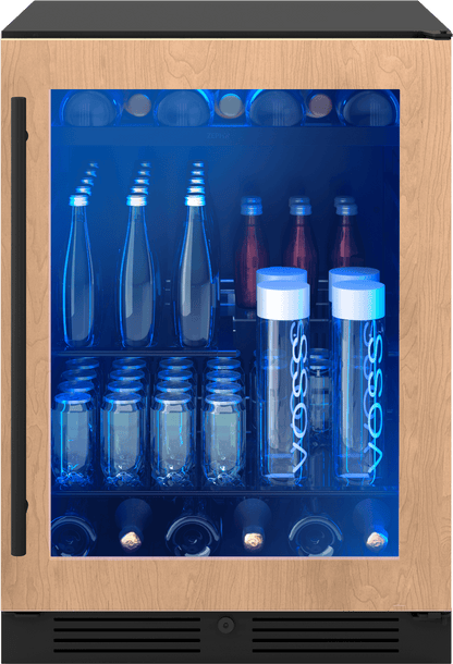 ZEPHYR Presrv Bev Cooler, 24in UC, Panel Ready+Gls, 1Z Custom Panel Ready - PRB24C01CPG