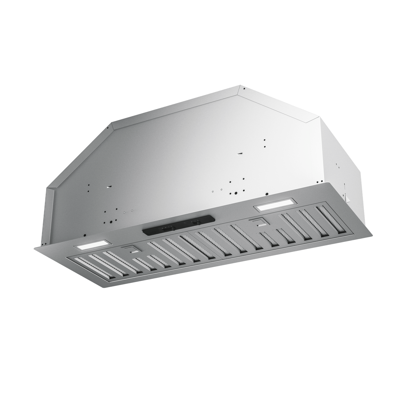 ZEPHYR Tornado I, 34in, SS, LED, Hybrid Baffle in Stainless Steel - AK8134BS