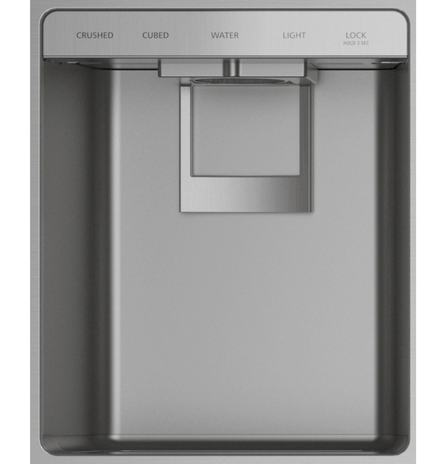MONOGRAM Monogram 42" Built-In Side-by-Side Refrigerator with Dispenser in Stainless Steel - ZISS420DNSS