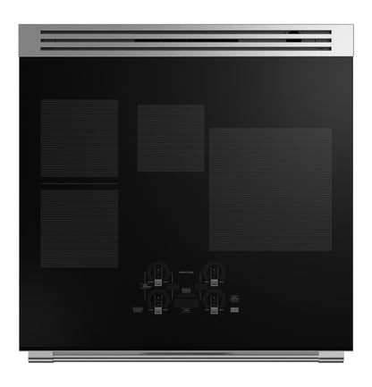 MONOGRAM Monogram 30" Induction Professional Range with 4 elements in Stainless Steel - ZHP304ETVSS