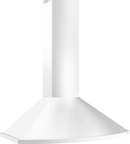 ZEPHYR Savona Wall, 30in, White, LED, 600 CFM w/ACT White - ZSAE30FW
