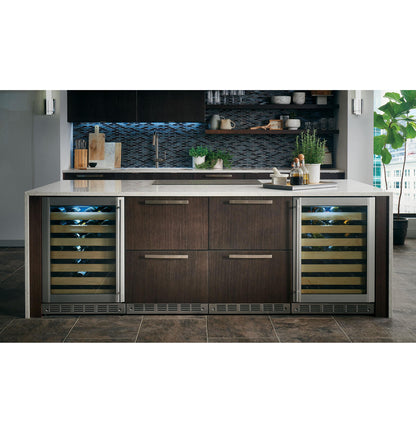 MONOGRAM Monogram 24" Panel-Ready Double-Drawer Refrigerator Custom Panel Ready - ZIDI240HII