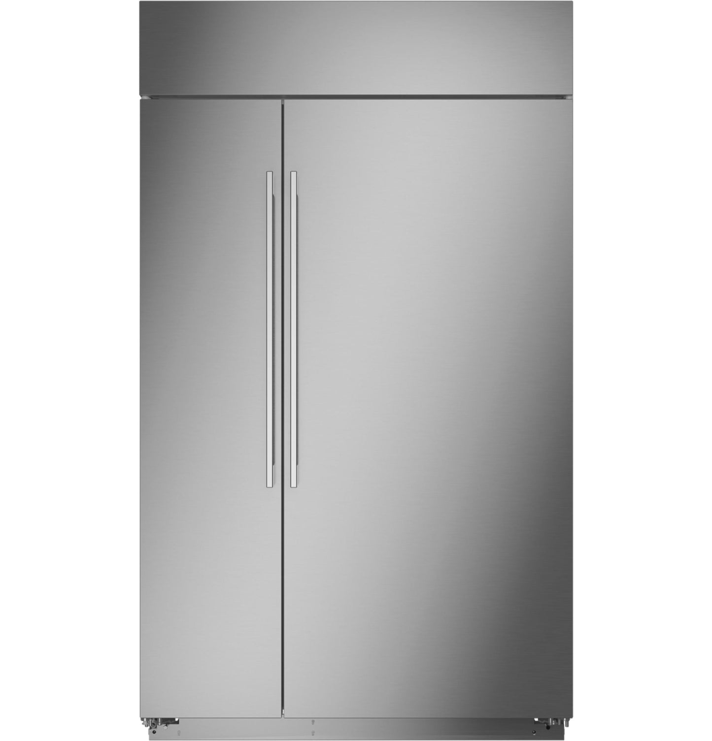 MONOGRAM Monogram 48" Built-In Side-by-Side Refrigerator in Stainless Steel - ZISS480NNSS