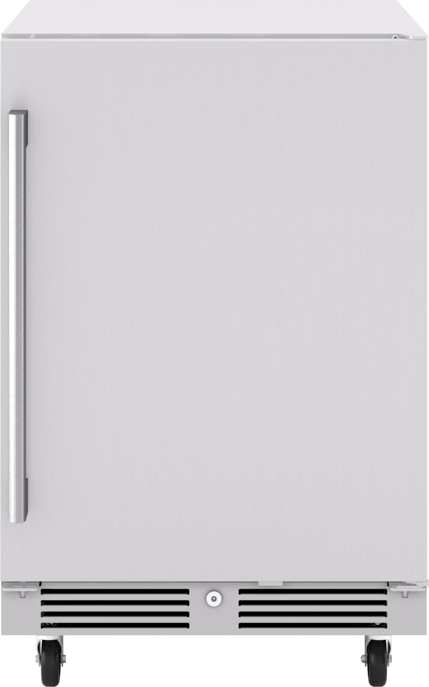 ZEPHYR Presrv Bev Outdoor Cooler, 24in UC, SS, Lock, 1Z in Stainless Steel - PRB24C01ASOD