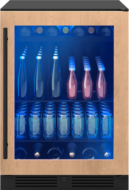 ZEPHYR Presrv Bev Cooler, 24in UC, Panel Ready+Gls, 1Z Custom Panel Ready - PRB24C01CPG
