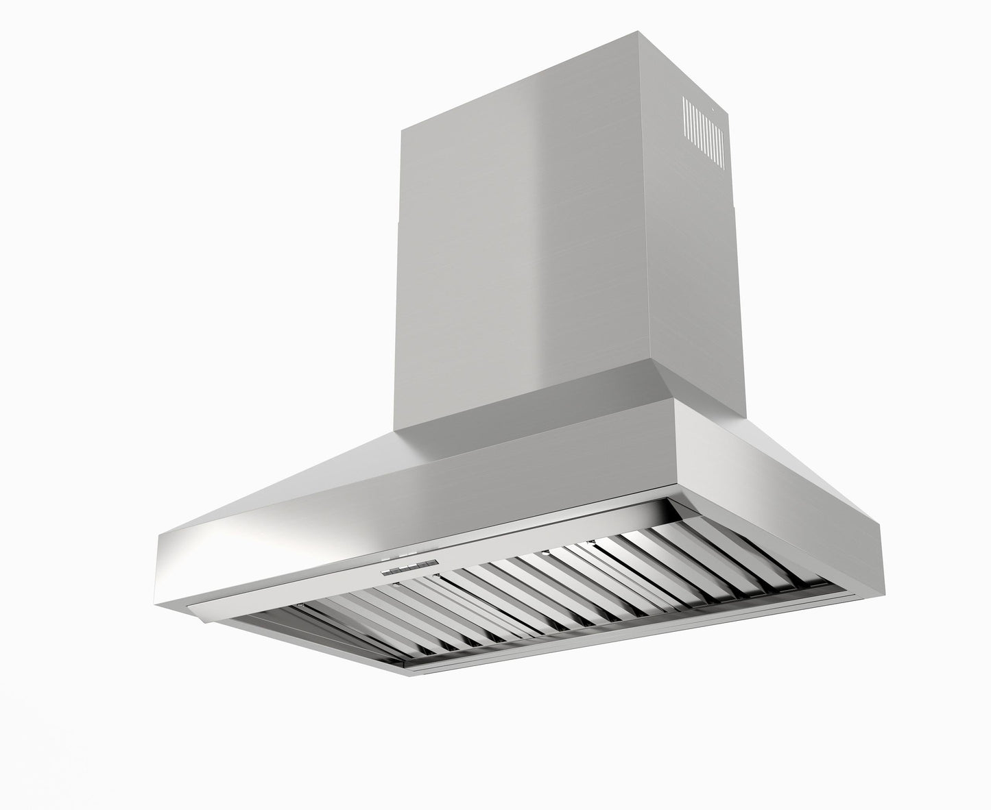XO APPLIANCE XOVV242KSE 42in Pro Wall Chimney Hood in Stainless Steel Straight Lip 1000 CFM in Stainless Steel - XOVV242KSE
