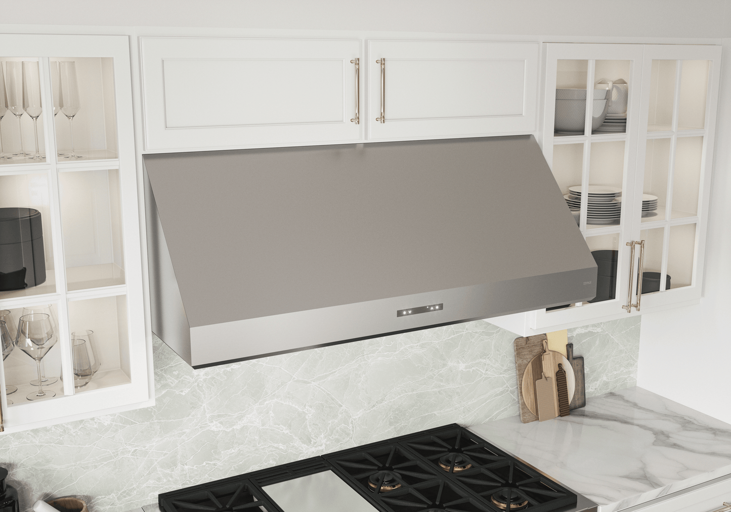 ZEPHYR Tidal II Connect 18in Wall, 36in, SS, LED, ACT Stainless - AK7436AS