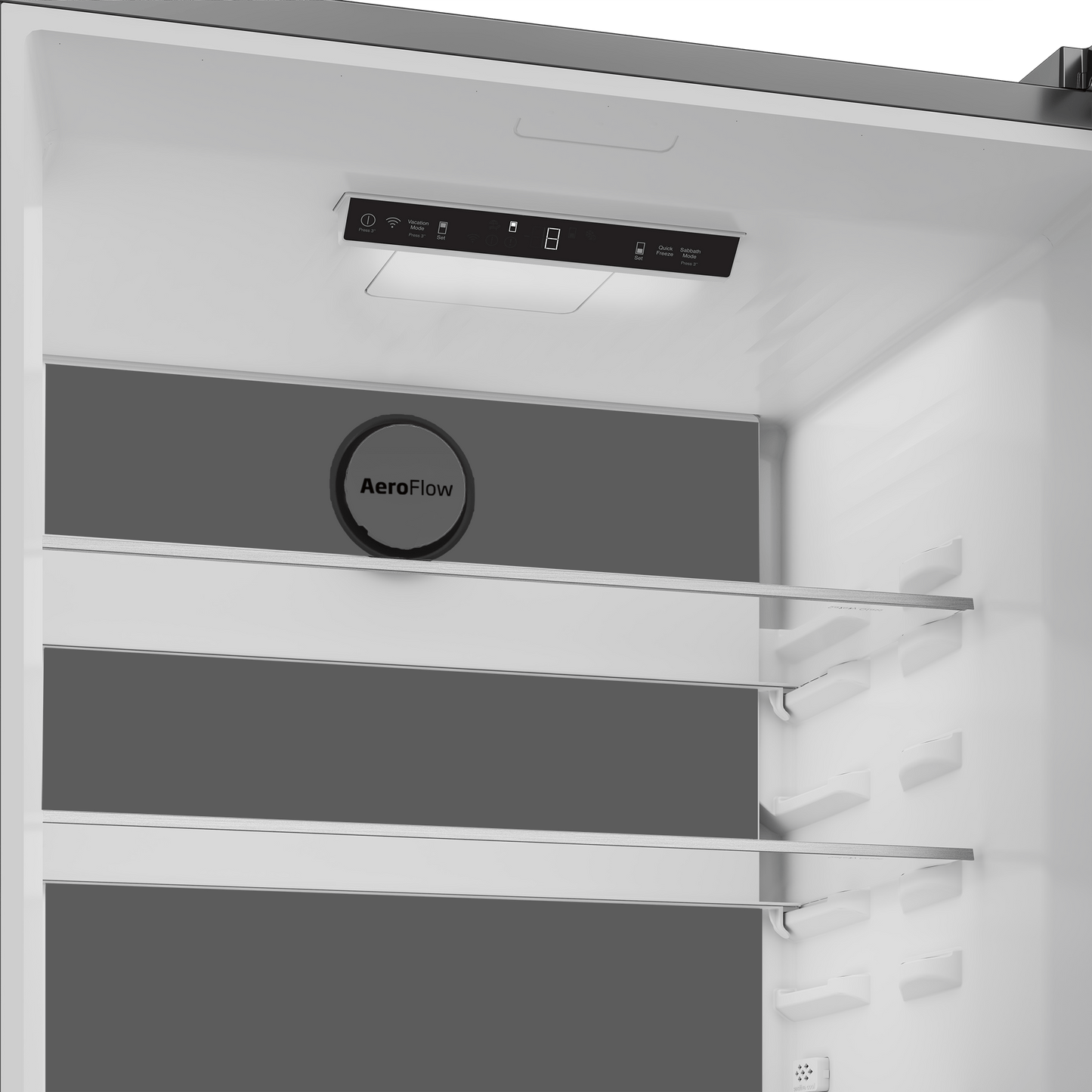 BEKO 30" Bottom Freezer Refrigerator with HarvestFresh in Stainless Steel - BFBD30216SS
