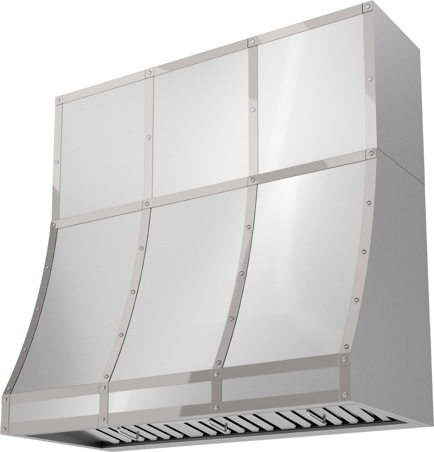 ZEPHYR Duct Cover, 48in x 18in, SS in Stainless Steel - DC14818AS