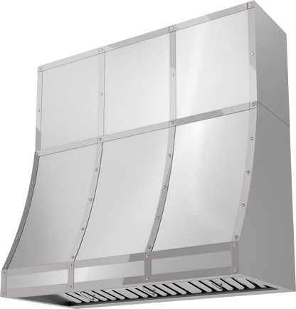 ZEPHYR Duct Cover, 48in x 18in, SS in Stainless Steel - DC14818AS