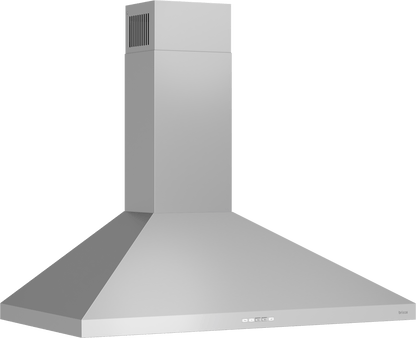 ZEPHYR Brisas Traditional Pyramid Wall, 36" SS, ACT, LED in Stainless Steel - BVEE36CS