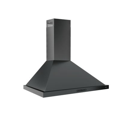 ZEPHYR Ombra, Wall, 30", Black SS, 600 CFM Black in Stainless Steel - ZOME30BBS