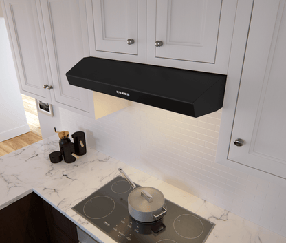 ZEPHYR Breeze II, Under Cabinet, 36", Black, LED Black - AK1236CB