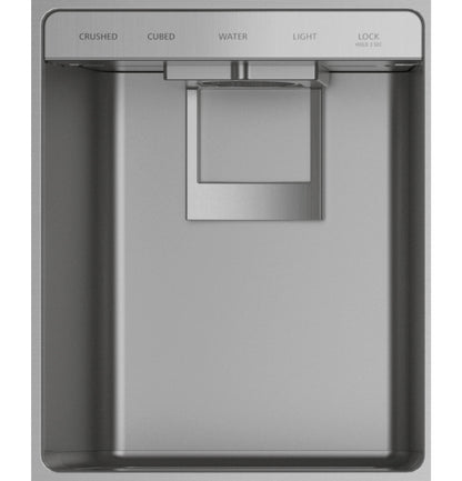 MONOGRAM Monogram 48" Built-In Side-by-Side Refrigerator with Dispenser in Stainless Steel - ZISS480DNSS